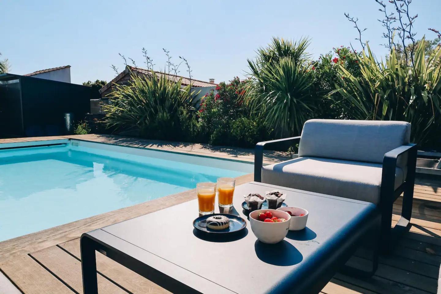L'Houmeau Ღ Le Paradis Bleu • Villa Avec Piscine Chauffee מראה חיצוני תמונה